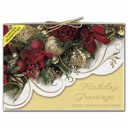 Delicate Trimmings Holiday Cards