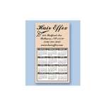 Rectangle Calendar and Schedule Magnet - 4