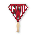 Gem Shaped Thrifty Hand Fan