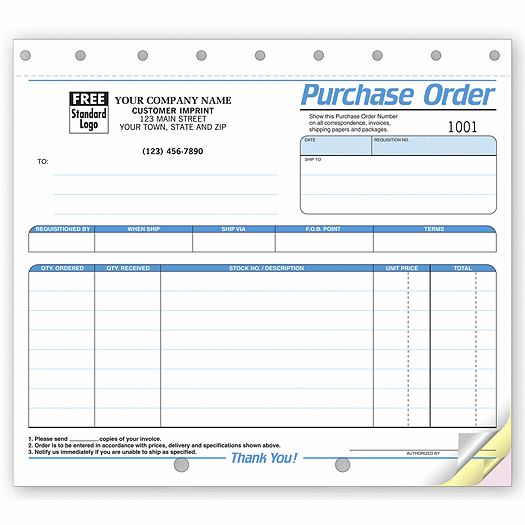 Purchase Orders - Small Multi-Color