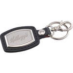 Brushed Plate Key Ring