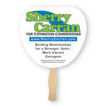 Leaf Shaped Thrifty Hand Fan