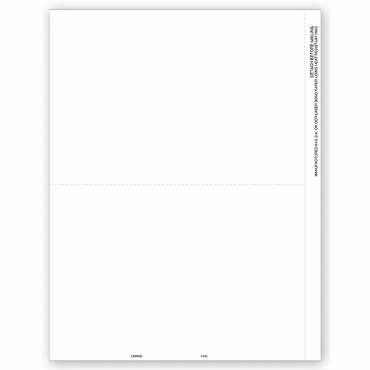 2020 2-Up Blank Laser 1099, Bulk
