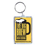 Acrylic Keytag 1-7/8