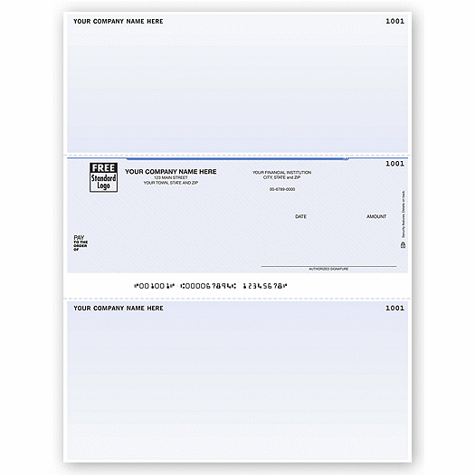 Laser Middle Multi-Purpose Checks