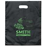 Orchid Frosted Brite Die Cut Bag - Foil Print