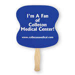 Hourglass Shaped Thrifty Hand Fan