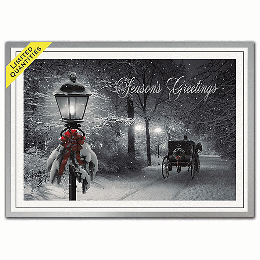Lamplight Glow Holiday Cards
