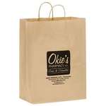 Brown Kraft Shopping Bag - 13