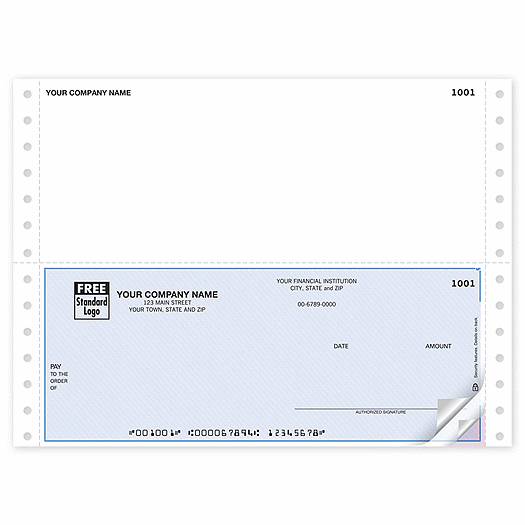Continuous Bottom Multi Purpose Check
