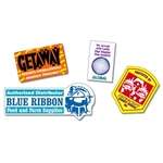 Double-Face Adhesive Window Decal - 6 to 10 Sq In
