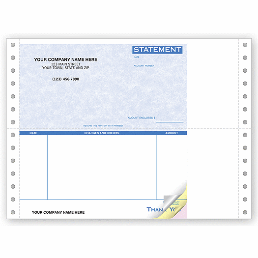 Continuous Statement Parchment