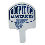 Backboard Plastic Hand Fan