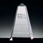 Dolmen I Small Crystal Obelisk Award