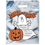 Silver Ghost Reflective Halloween Bag