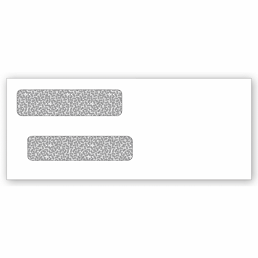 Double Window Envelope 8 5/8 x 3 5/8