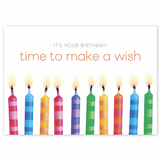 Wish Time! Happy Birthday Cards