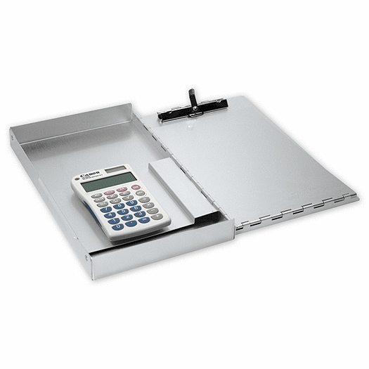 Small Desk with Calculator