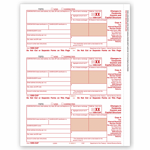 2020 Laser 1099-CAP, Copy A