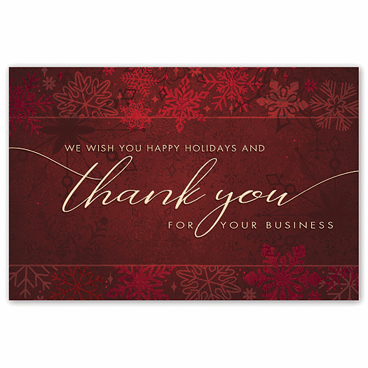 Deep Thanks Holiday Postcards