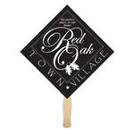 Diamond Shaped Hand Fan
