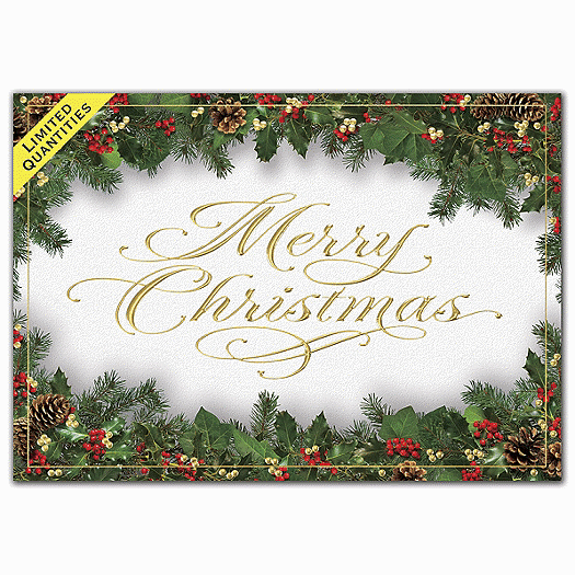 Glimmer & Gold Christmas Cards