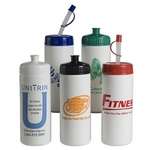 16 oz. Sports Bottle - Push 'n Pull Top