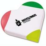Three Color Heart Highlighter