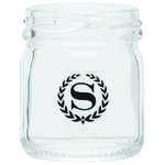 1.5 oz. Clear Mason Jar Shot Glass