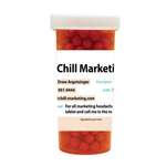 Large Pill Bottle - Filled with Red Hots