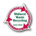 Eco-Friendly Recycle Magnet - Full Color