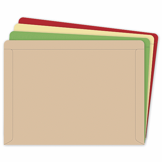 Heavy Duty Colored File Envelopes