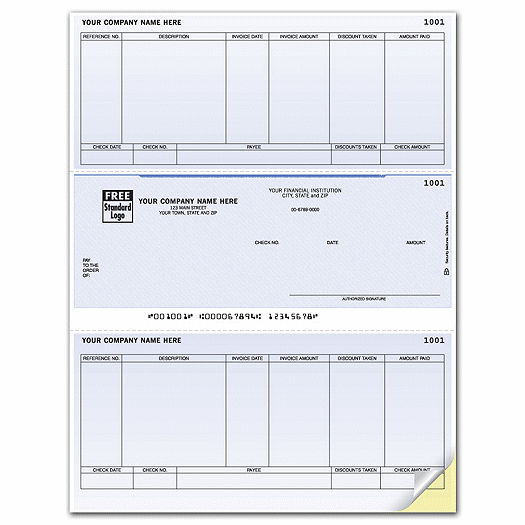 Laser Middle Checks, Accounts Payable, Sage50 Compatible