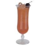 Molded Plastic Hurricane Glass - 15 oz.