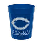 Fluted Plastic Stadium Cup - 16oz