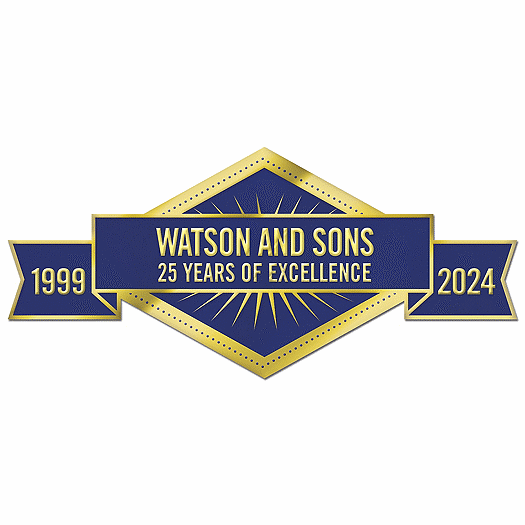 Personalized Anniversary Seal Rolls