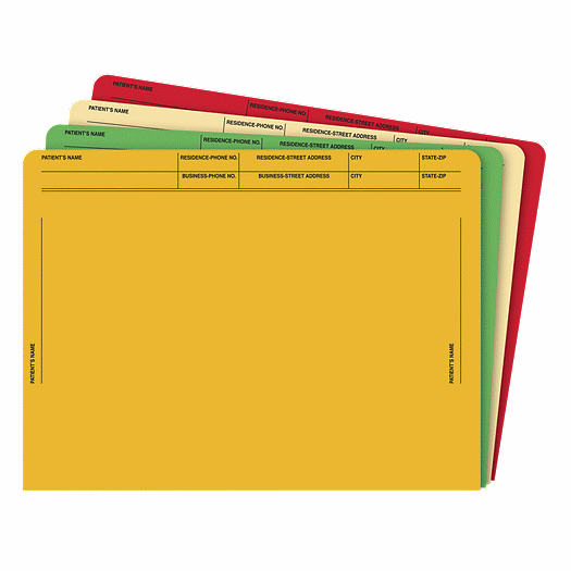 Heavy Duty Colored File Envelopes Printed