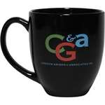 Colored Bistro Mug - 16 oz., Four Color Process