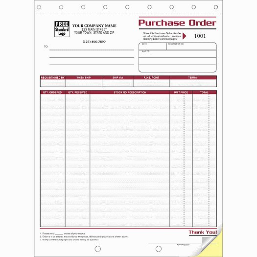 Purchase Orders - Large Image