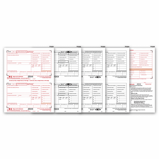 2020 Laser W-2 Set, 8-part