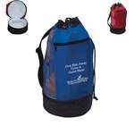 Beach Bag with Insulated Lower Compartment