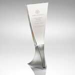 Tembre I - Large Tapered Tower - Crystal Award