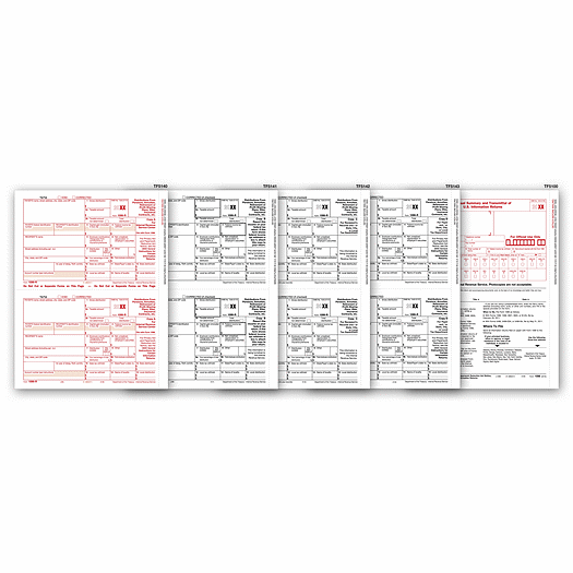 2020 Laser 1099-R Set, 4-part