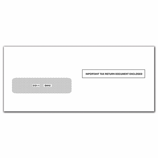 2020 1042-S Single Window Envelope