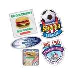 HD Full Color Vinyl Decal - 6 to 10 Sq. In.