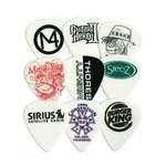 White Delrin Guitar Pick - 0.80mm Gauge
