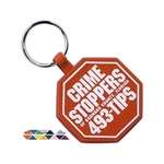 Octagon Shaped Key Tag