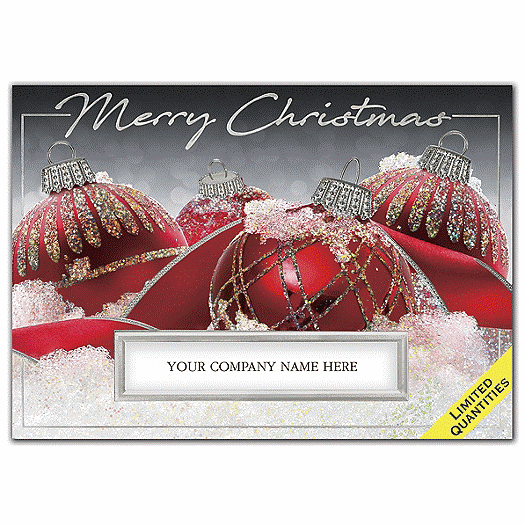Crimson Trimmings Christmas Cards