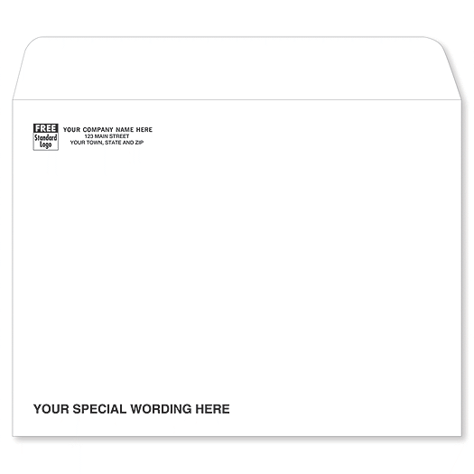 White Mailing Envelope