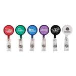 Round Badge Holder with Alligator Clip